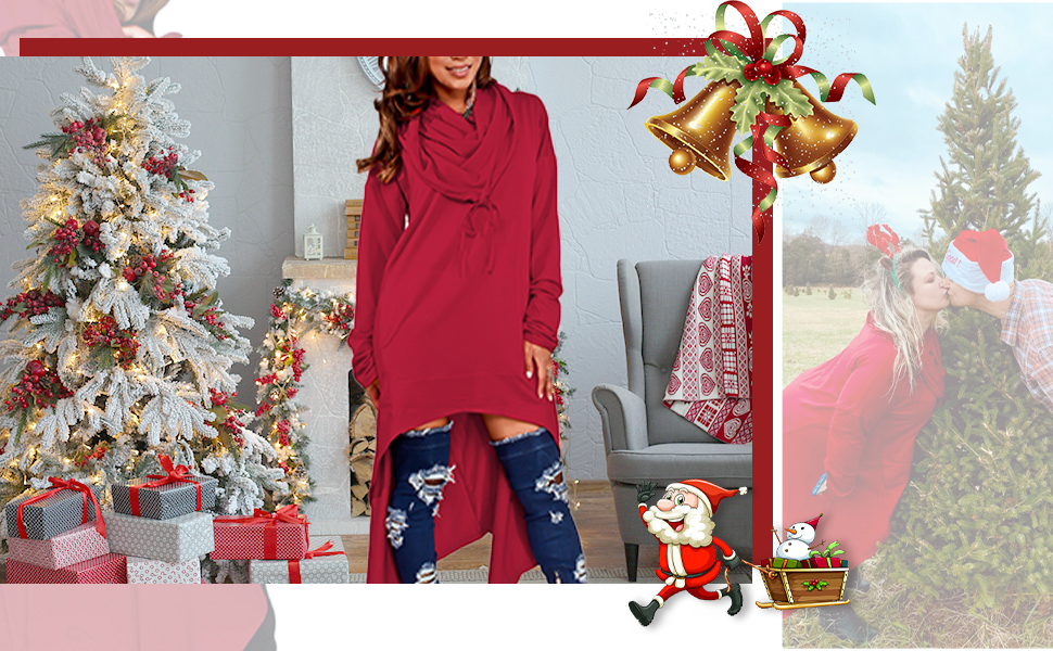 Sweatshirt Christmas Dresses