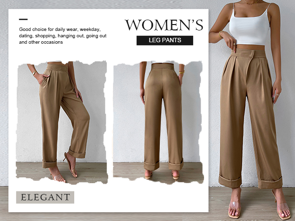 wide leg pants for women