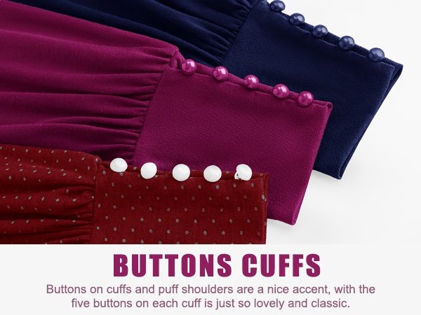 Buttons cuffs