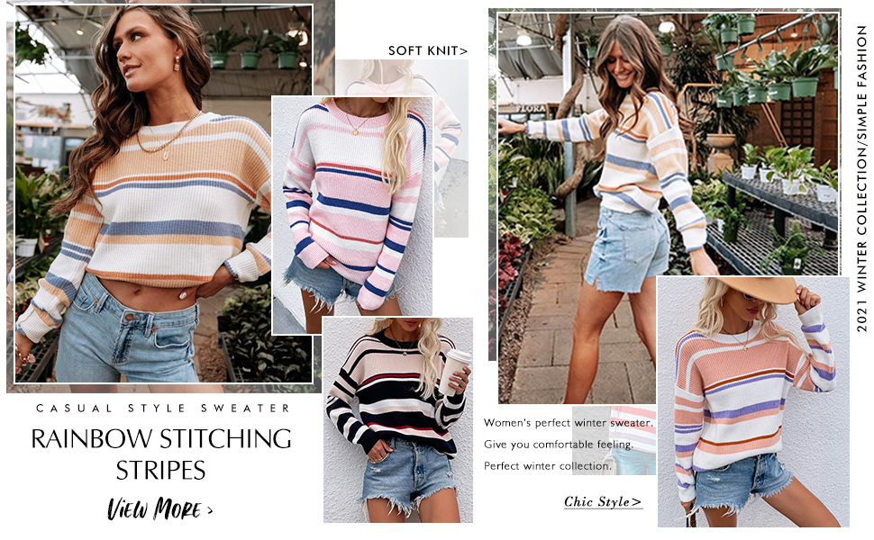 striped sweater