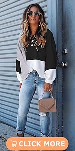 color block sweater