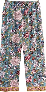 floral lounge pants