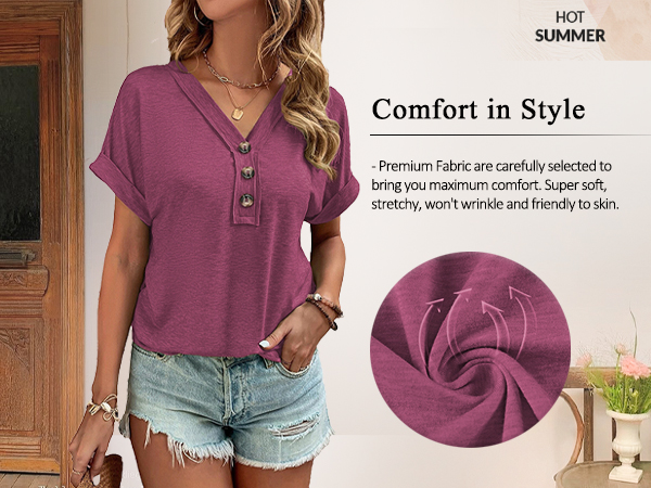 womens summer tops