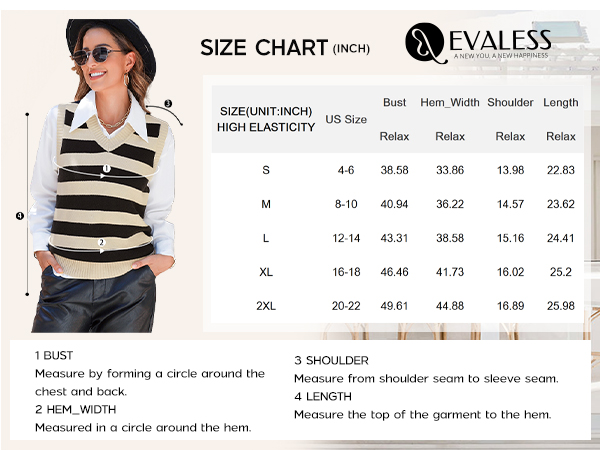 size charts