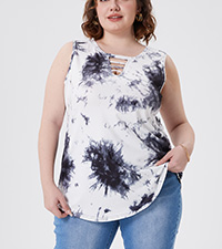 PLUS SZIE TANK TOPS FOR WOMEN