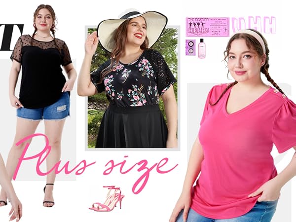 plus size tops for woemen