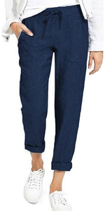 linen pants women