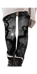 womens halloween leggings with pockets