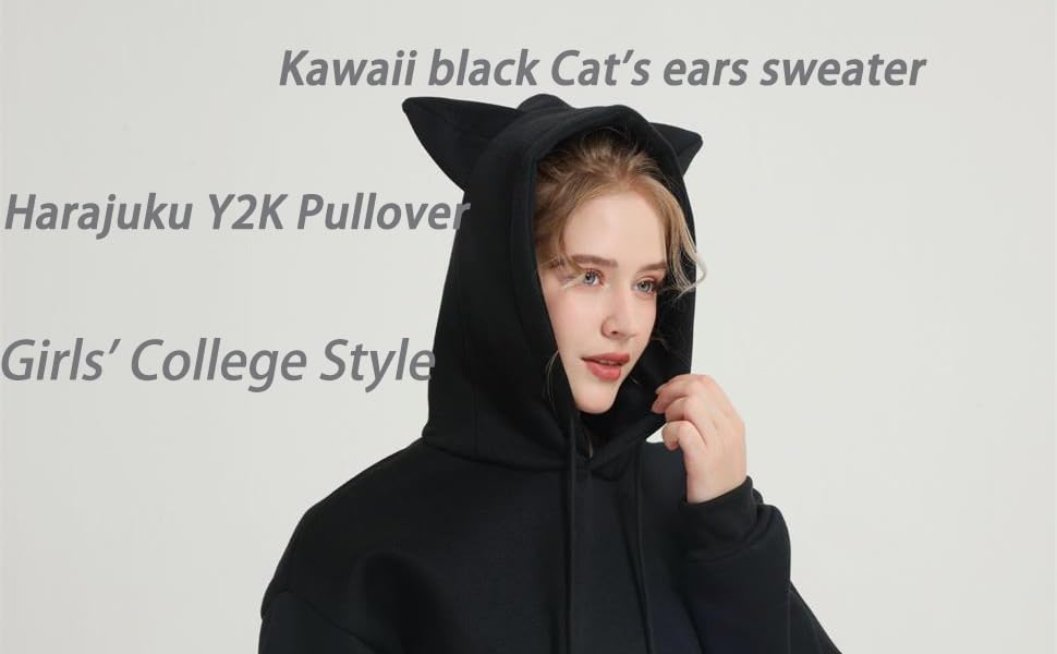 Black Kawaii Sweater