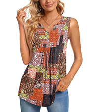 sleeveless blouses for women