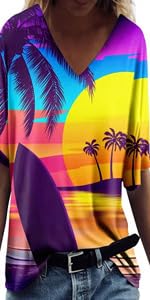 hawaiian shirts for women plus size