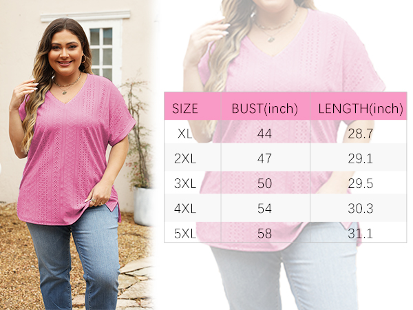 plus size tops