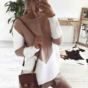 Women''s Loose Knitted Pullover Sweaters