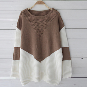 V Shape Knitted Sweaters for Women