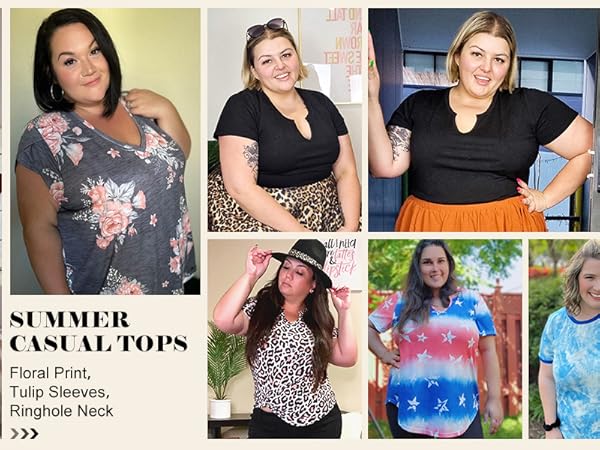 Plus Size Tops for Women