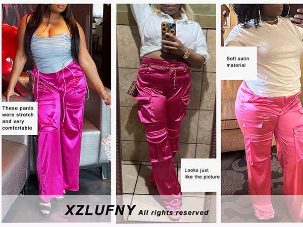 Satin Pants for Women