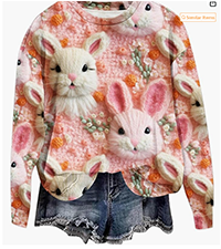 Oversized Easter Sweatshirt  