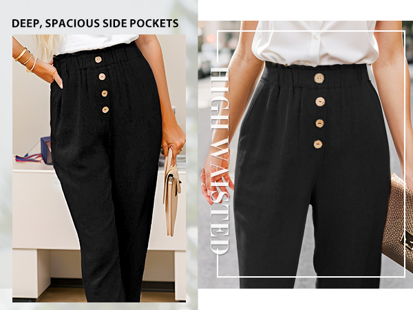 beach pants going out pants for womens trousers high waisted dress pants cotton pants for women