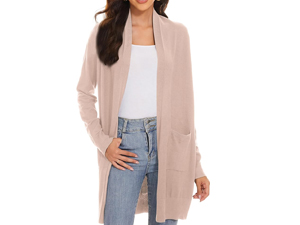 Women''s Long Sleeve Cardigan Sweater