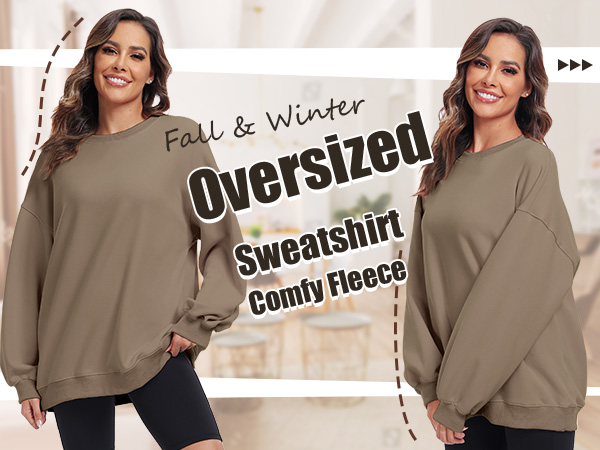 oversized pullover top for women