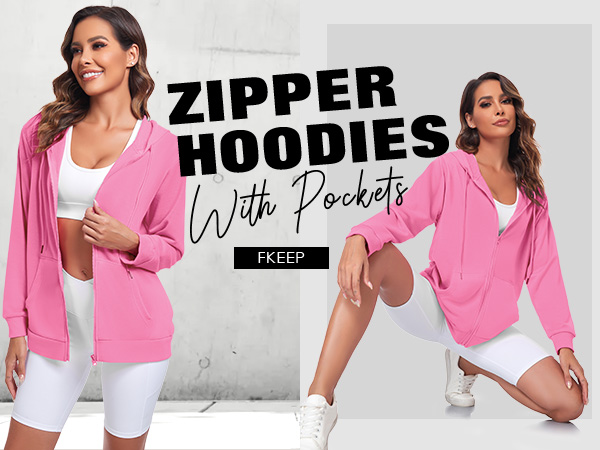 zip up hoodie for women