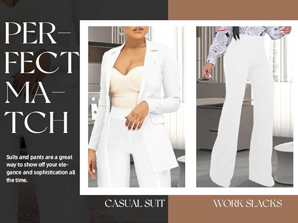 white pants women high waisted