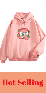 Cute Strawberry Milk Hoodie