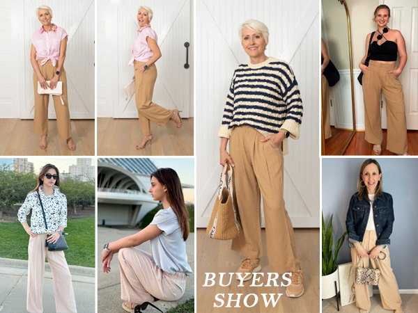 High Waisted Linen Pants for Women Summer