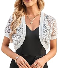 lace shrugs