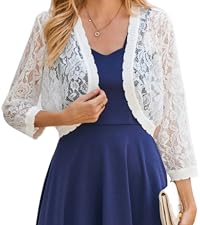  lace sheer cropped cardigan