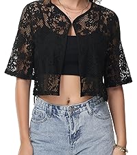 floral lace bolero shrug