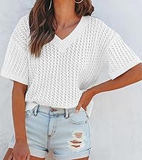 Loose Fit Sweater Blouses