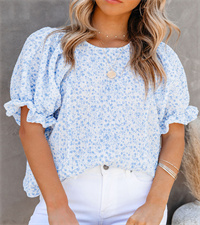 Floral Print Blouses