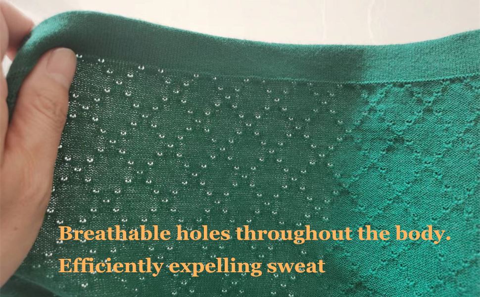 Efficiently expelling sweat