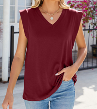 Cap Sleeve Tank Tops Summer