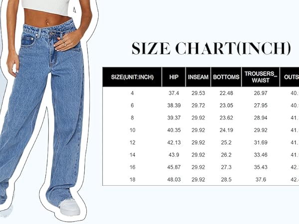 womens jeans high waisted