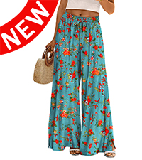 Summer Boho Palazzo Pants