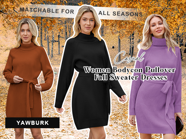 Womens Sweater Dress