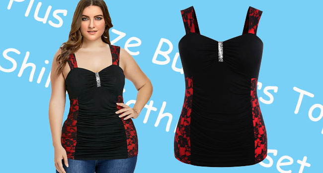 Plus Size Bustiers Tops Casual T-Shirts Gothic Corset Top Camisole