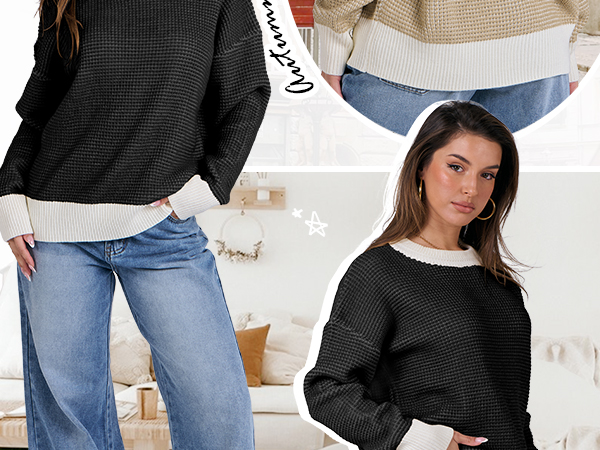 Soft Casual Pullover Sweaters for Women