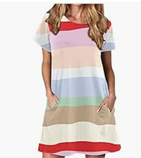 Casual T Shirt Dress