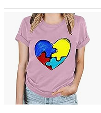 Heart Autism Puzzle Shirts