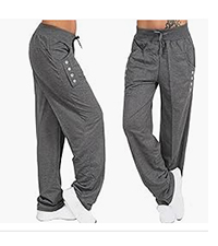  High Waist Sweatpants with Pockets