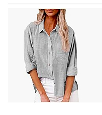 Button Down Linen Shirts