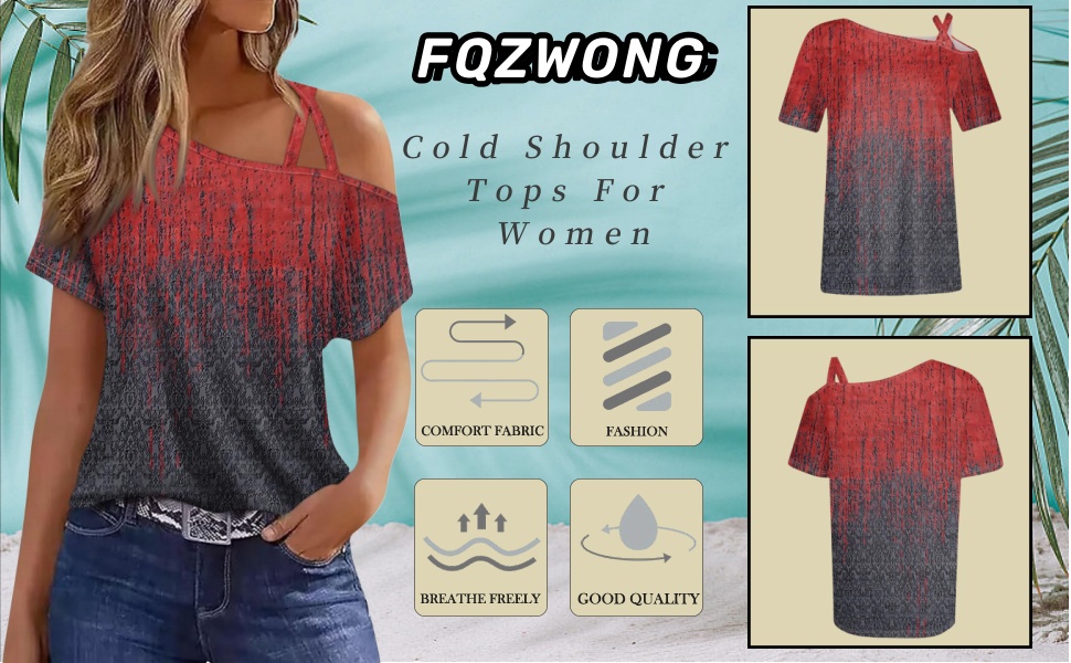 Cold Shoulder Tops For Women