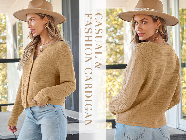 cropped cardigan sweaters for women