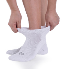 BAMBOO VISCOSE DIABETIC ANKLE SOCKS