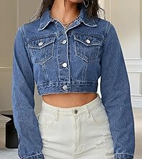 Cropped Denim Jackets