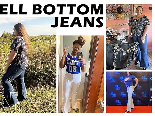 Bell bottom jeans for women 2