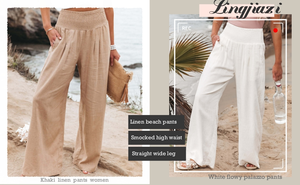 linen palazzo pants